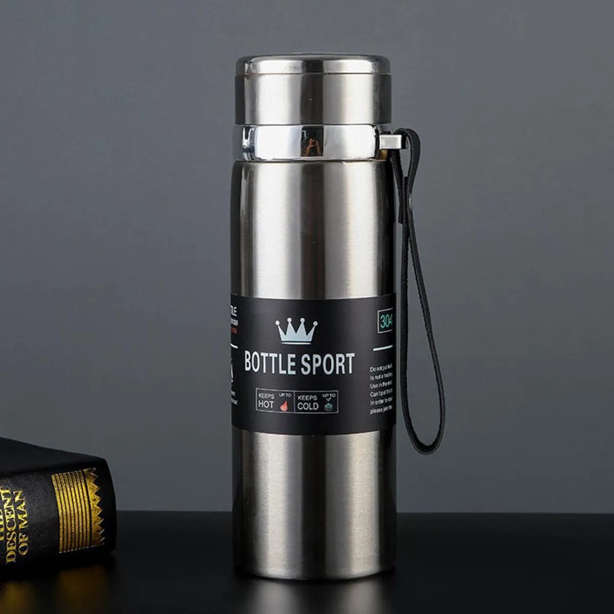 800ml / 1000ml Hot & Cold Thermos – Stainless Steel Gym & Travel Bottle