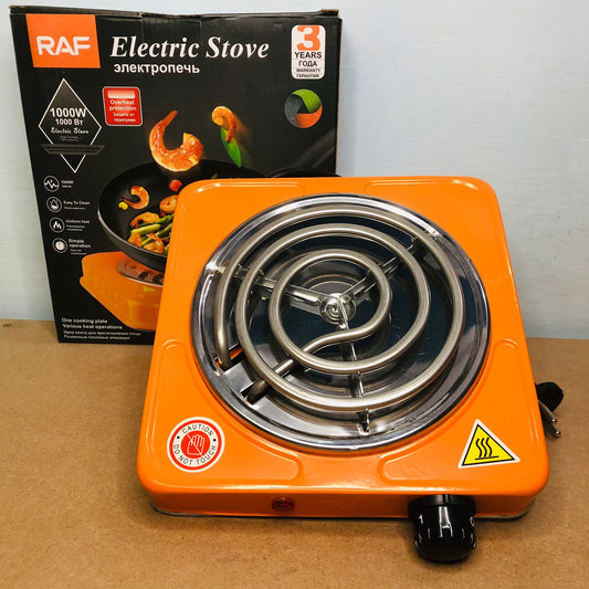 1000W Electric Stove for Cooking | Fast Heating Hot Plate with Automatic Control & Easy-Clean Surface