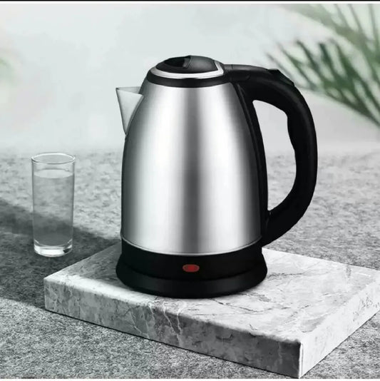 2L Stainless Steel Electric Kettle – Rapid Boil, Auto Shut-Off, Safety Quick Boiler for Tea and Coffee