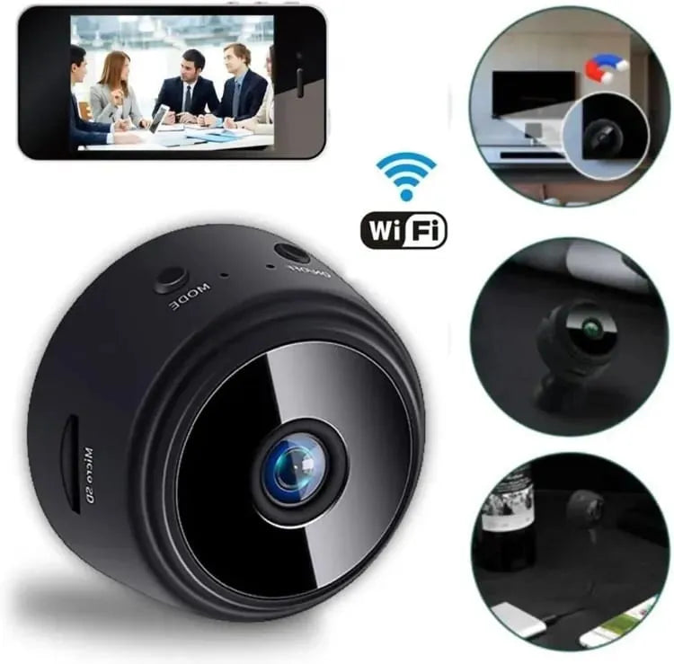 Mini WiFi Security Camera – HD 1080p Wireless Recorder