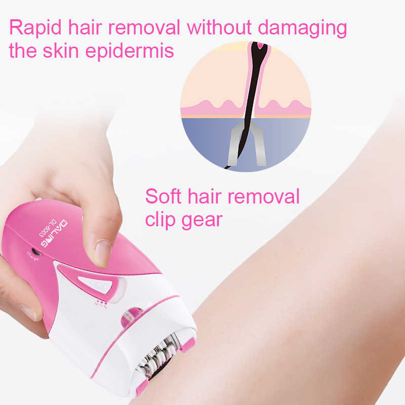 Mini Electric Epilator – Portable Painless Hair Remover for Women