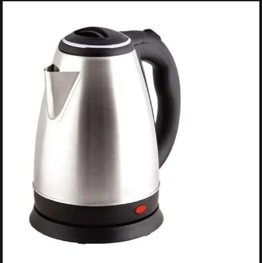 2L Stainless Steel Electric Kettle – Rapid Boil, Auto Shut-Off, Safety Quick Boiler for Tea and Coffee