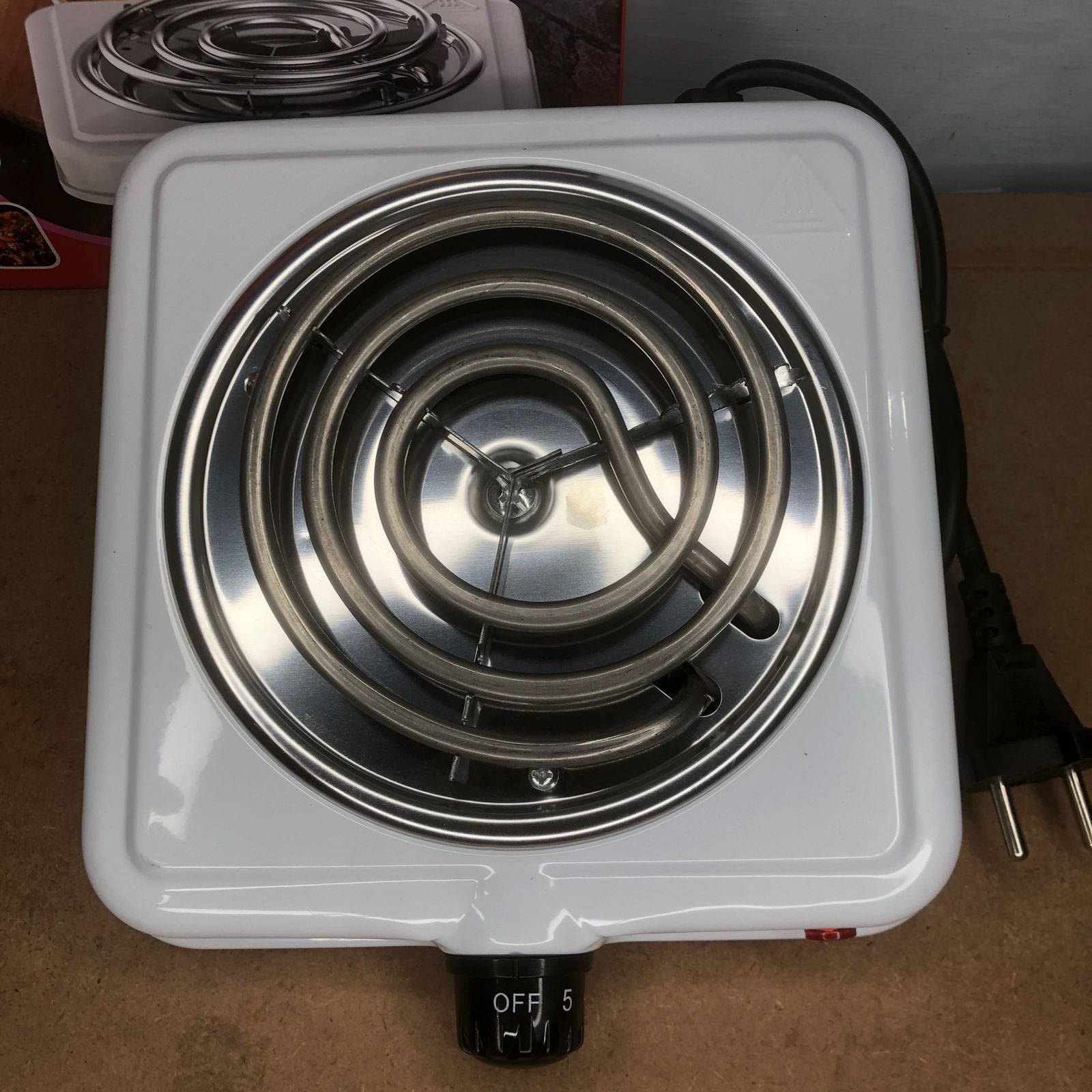 1000W Electric Stove for Cooking | Fast Heating Hot Plate with Automatic Control & Easy-Clean Surface