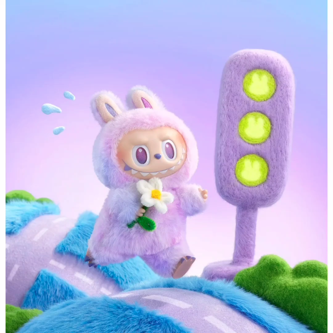 Labubu Blind Box V3 – Big Into Energy | 7" Plush Keychain by Pop Mart