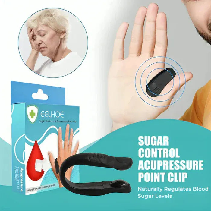 Sugar Control Acupressure Clip for Diabetes