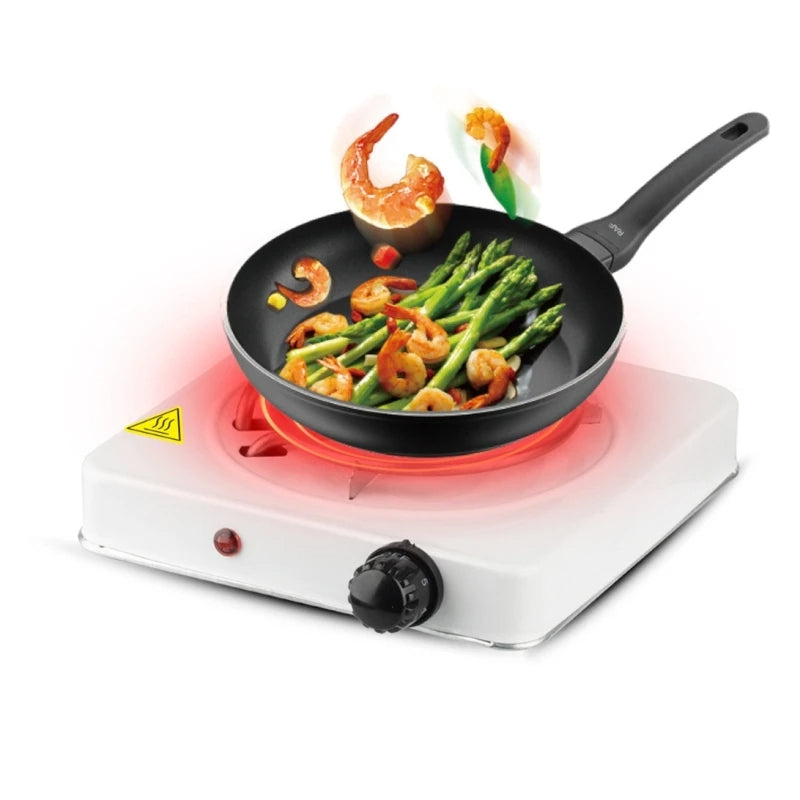 1000W Electric Stove for Cooking | Fast Heating Hot Plate with Automatic Control & Easy-Clean Surface